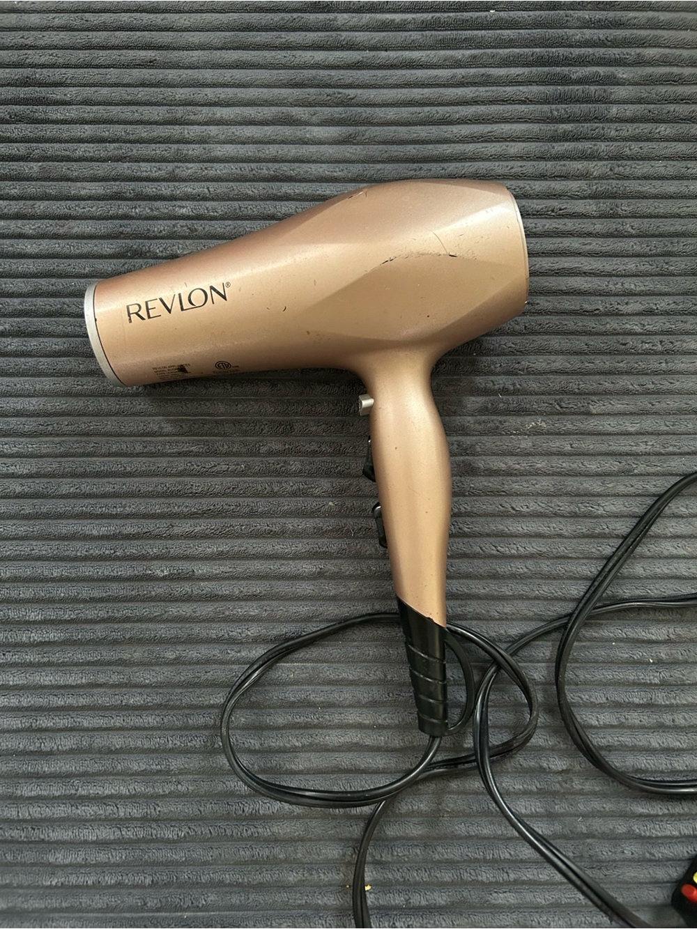 Revlon Metallic Rose Gold Compact Hair Dryer